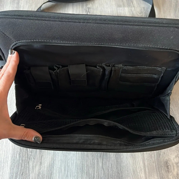 🧡💙 Cloth briefcase / laptop bag - Picture 5 of 11